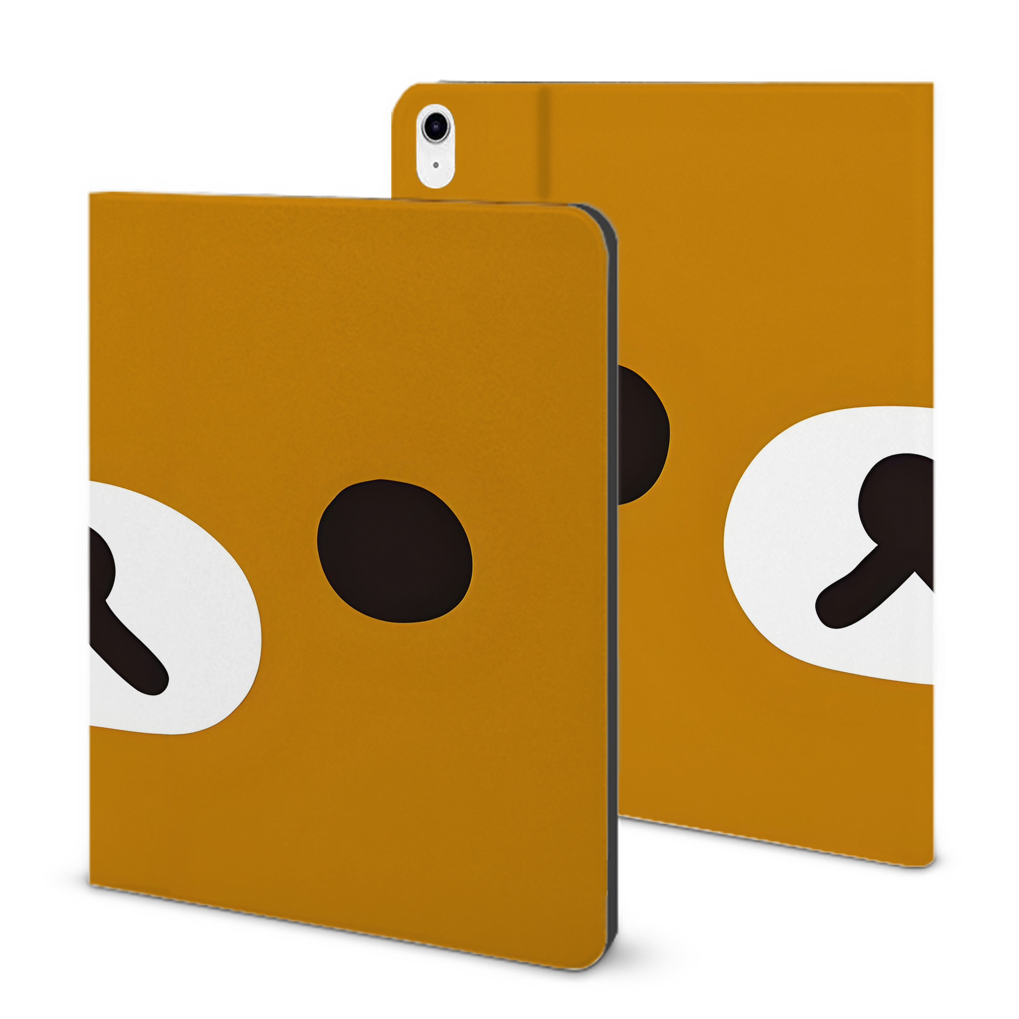 （画像用） リラックマ リラックマ キイロイトリ Rilakkuma Korilakkuma Kiiroitori IPad ケース ブック型 PUレザー TPU 耐衝撃 軽量 薄型 ペン収納なし 全面保護 IPad 各モデル対応